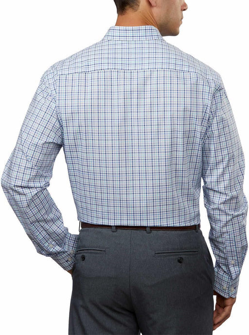 Kirkland Signature Camisa de vestir estampada de ajuste tradicional para hombre - Quierox - Tienda Online