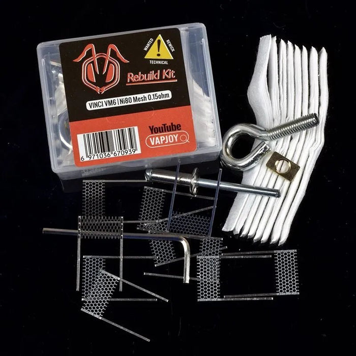 Kit de reconstrucción original VAPJOY RBK para VINCI TM1 Ni80 Mesh 0.6ohm - Quierox - Tienda Online