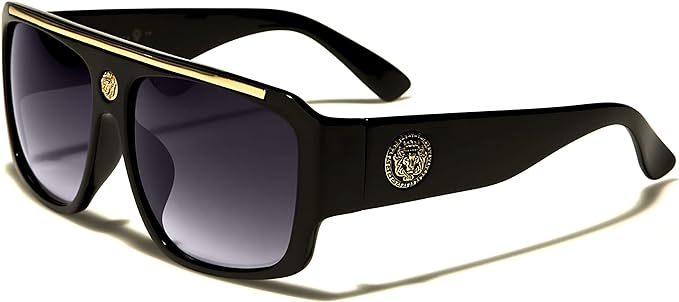 Kleo Gafas de sol de aviador retro estilo rapero - Quierox - Tienda Online