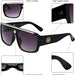 Kleo Gafas de sol de aviador retro estilo rapero - Quierox - Tienda Online