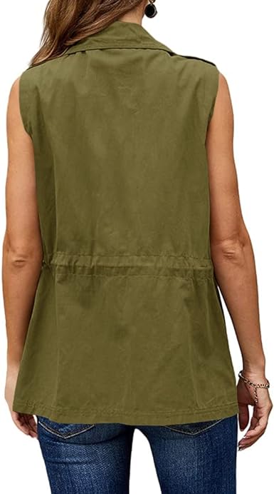 Koodred Chaleco de utilidad militar para mujer - Quierox - Tienda Online