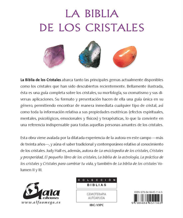 La biblia de los cristales: Guía definitiva de los cristales - Quierox - Tienda Online