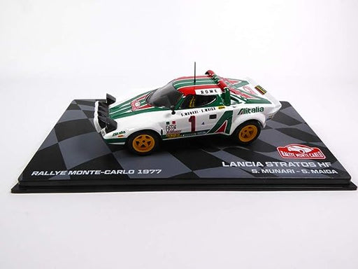 Lancia Stratos HF S. Munari-s. MAIGA WRC 1977, vehículo de juguete de Metal fundido a presión, 1:43, Ixo - Quierox - Tienda Online