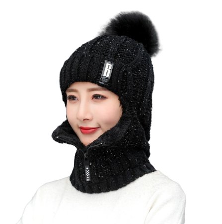 Las mujeres de lana de punto sombrero - Quierox - Tienda Online