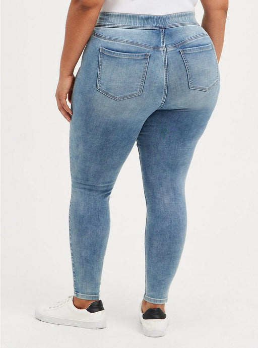 Lean Jean Vaqueros pitillo súper suaves de talle alto - Quierox - Tienda Online