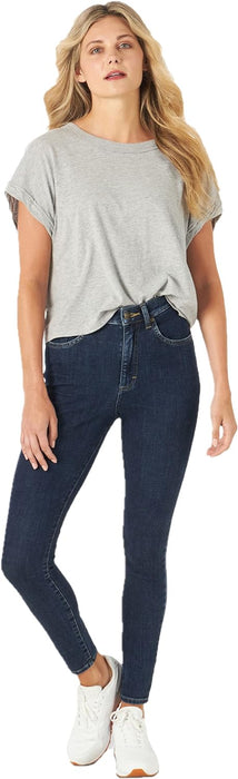 Lee Vaqueros ajustados de talle alto para mujer - Quierox - Tienda Online