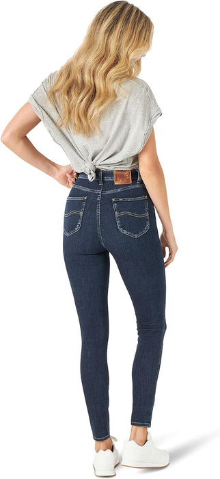 Lee Vaqueros ajustados de talle alto para mujer - Quierox - Tienda Online