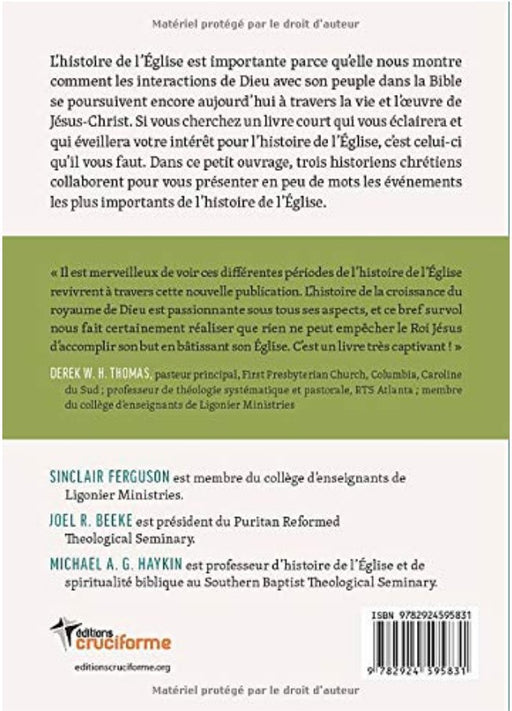 Libro ABC de lhistoire de lÉglise: un survol des moments marquants (French Ed - Quierox - Tienda Online