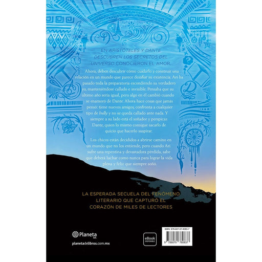 Libro Aristóteles y Dante se sumergen en las aguas del mundo de Benjamin Alire Saenz - Quierox - Tienda Online