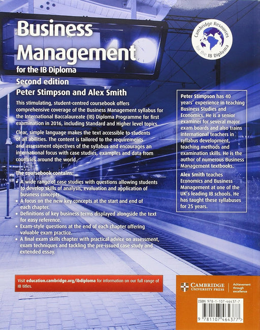 Libro Business Management for the IB Diploma Coursebook 2nd Edición - Quierox - Tienda Online
