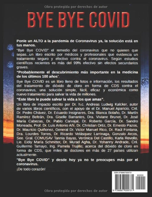 Libro Bye Bye Covid Dr. Andreas Kalcker, Tapa blanda - Quierox - Tienda Online