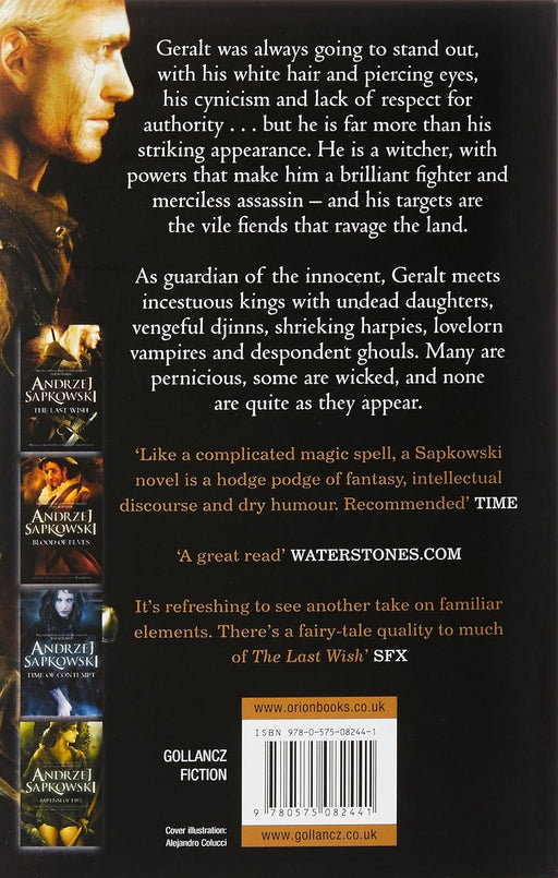 LIBRO The Last Wish Andrzej Sapkowski, Tapa blanda, en ingles - Quierox - Tienda Online