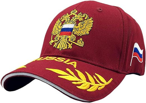 LOCOMO Hombres Mujeres Gorra De Béisbol Rusia Bandera Del País Ruso Escudo - Quierox - Tienda Online