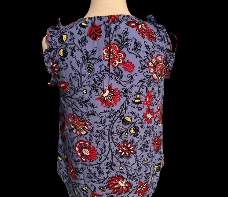 Loft Outlet Floral Sin Mangas Con Botones - Quierox - Tienda Online