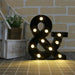 Luz LED con letras del alfabeto, cartel de marquesina, lámpara de pared, decoración - Quierox - Tienda Online