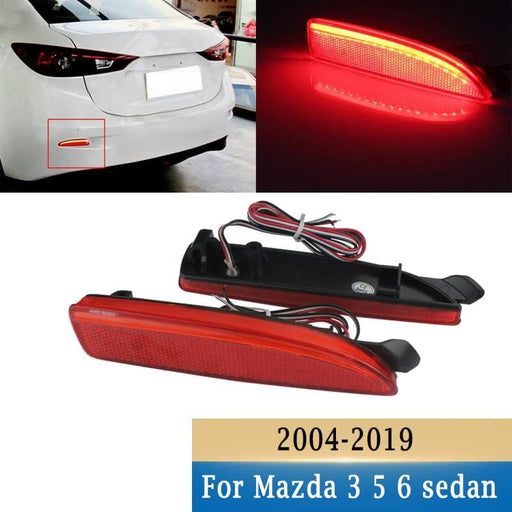 Luz Trasera del Parachoques Trasero para Mazda 3 5 6 Axela Atenza sedán 2004-2019 - Quierox - Tienda Online