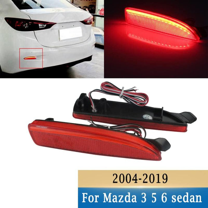 Luz Trasera del Parachoques Trasero para Mazda 3 5 6 Axela Atenza sedán 2004-2019 - Quierox - Tienda Online