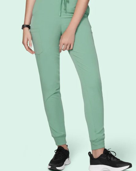 Mandala Joggers de cintura alta Jade para mujer - Quierox - Tienda Online