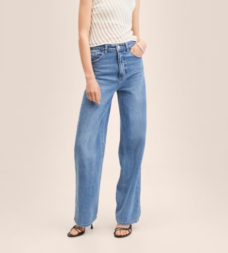 MANGO Top punto calado algodón - Quierox - Tienda Online