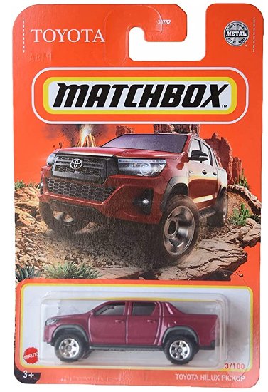 Matchbox Toyota Hilux Pickup, - Quierox - Tienda Online