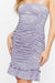 Minivestido fruncido con volantes FOREVER 21 - Quierox - Tienda Online