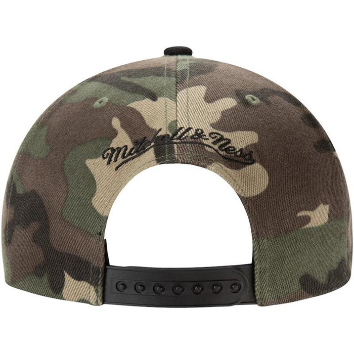 Mitchell & Ness Camo Golden State Warriors Natural Snapback Gorra ajustable para hombre - Quierox - Tienda Online