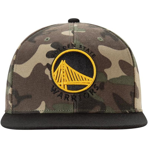 Mitchell & Ness Camo Golden State Warriors Natural Snapback Gorra ajustable para hombre - Quierox - Tienda Online