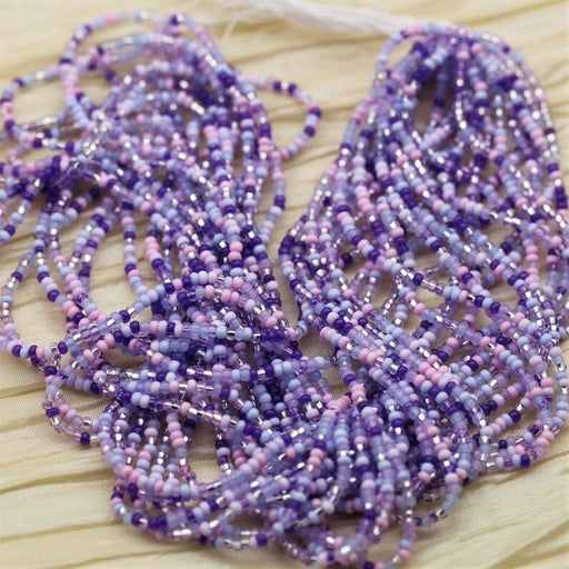 Mix Cuentas de semillas checas color purpura 11/0 - Quierox - Tienda Online