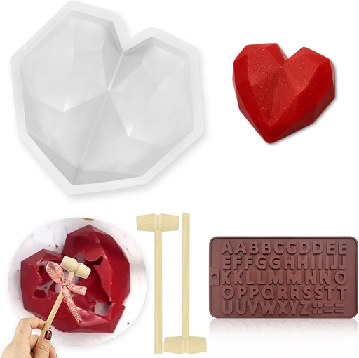 Molde de chocolate en forma de corazón - Quierox - Tienda Online