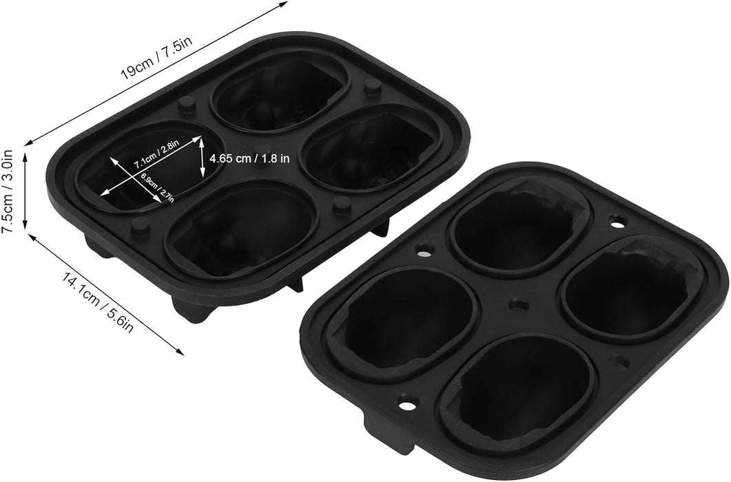 Moldes de Silicona para Cubitos de Hielo - Quierox - Tienda Online