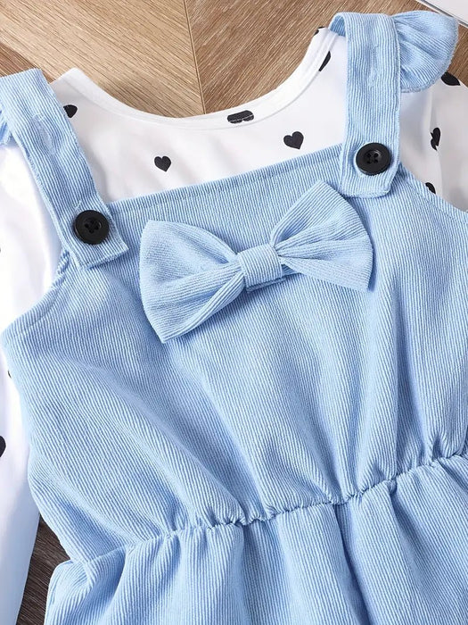 Mono de pana y conjunto superior de manga larga - Quierox - Tienda Online