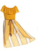 Mono Hi Lo Maxi falda de rayas - Quierox - Tienda Online