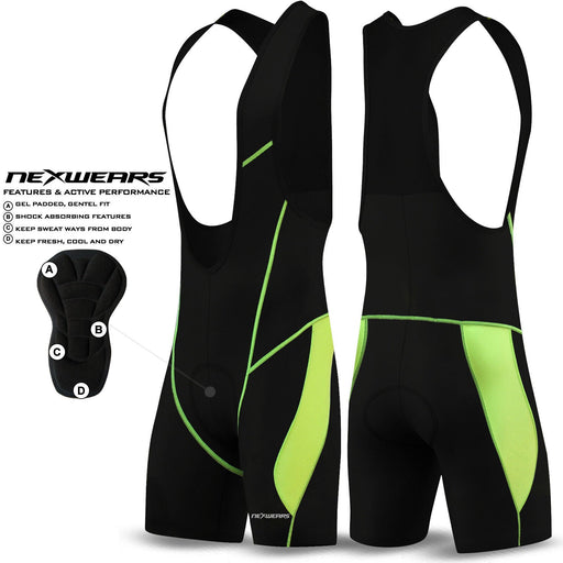NEXWEARS Pantalones cortos de ciclismo para hombre - Quierox - Tienda Online