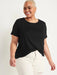 OLD NAVY Camiseta de lujo con cuello redondo para mujer - Quierox - Tienda Online