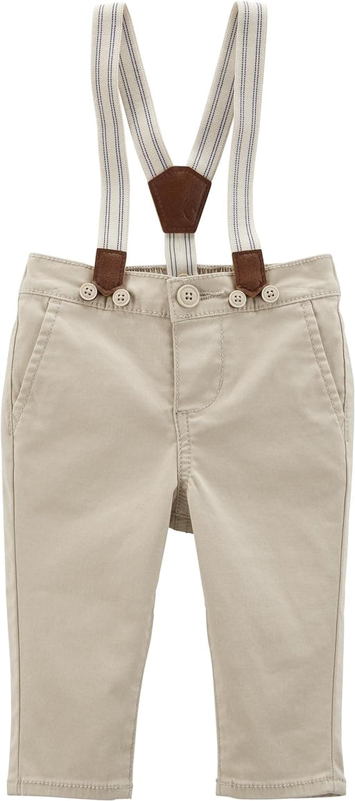 OshKosh B'Gosh Pantalones Caqui con Tirantes Pantalones para Bebé - Quierox - Tienda Online
