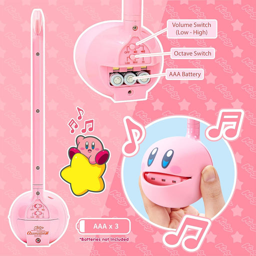 Otamatone [Kirby - Versión inglesa Pink Hero Video Game Character japonés electrónico instrumento musical sintetizador portátil de Japón - Quierox - Tienda Online