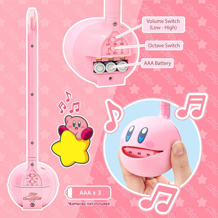 Otamatone [Kirby - Versión inglesa Pink Hero Video Game Character japonés electrónico instrumento musical sintetizador portátil de Japón - Quierox - Tienda Online