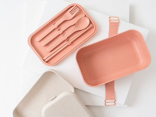 Our Place Fiambrera en capas con clips + utensilios - Quierox - Tienda Online