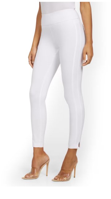 Pantalón Whitney de talle alto sin cierre - Quierox - Tienda Online