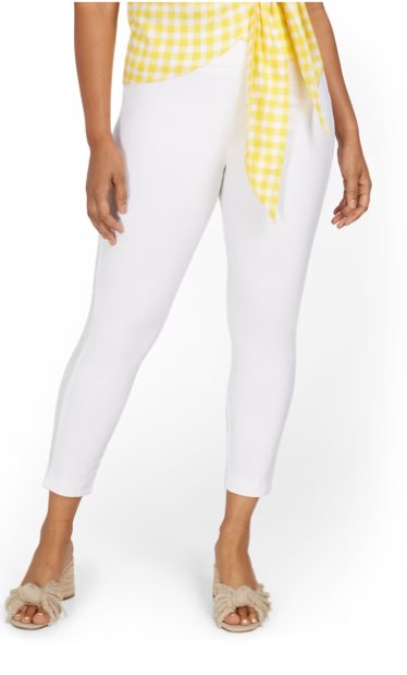 Pantalón Whitney de talle alto sin cierre - Quierox - Tienda Online