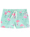 Pantalones cortos de rizo francés con cordones y flamencos - Quierox - Tienda Online