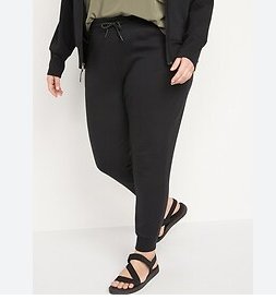 Pantalones deportivos tipo jogging de forro polar dinámico de cintura alta para mujer - Quierox - Tienda Online