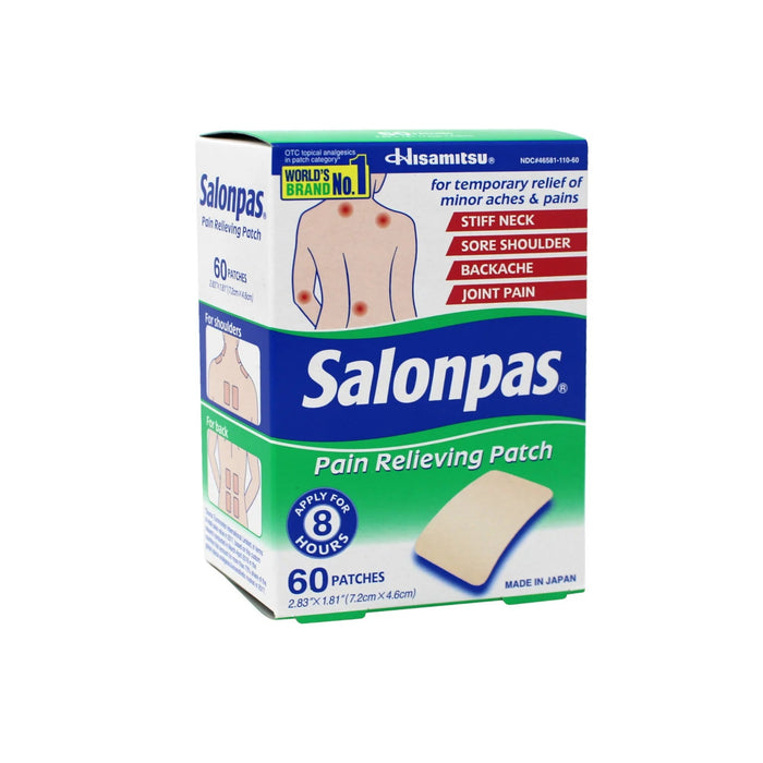 Parche para aliviar el dolor Salonpas - Quierox - Tienda Online
