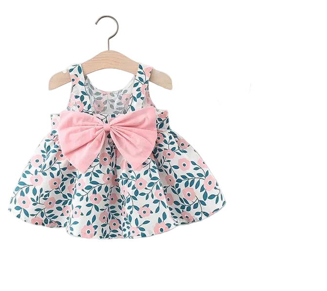 Patpat Conjunto de ropa de verano para niñas pequeñas, vestido sin mangas y sombrero - Quierox - Tienda Online