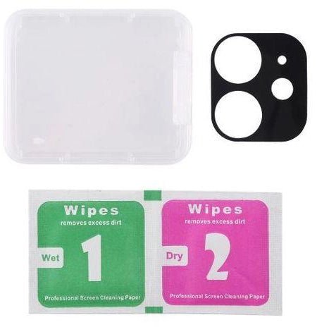 Película protectora de lente de cámara trasera iPhone 11 (negro) - Quierox - Tienda Online