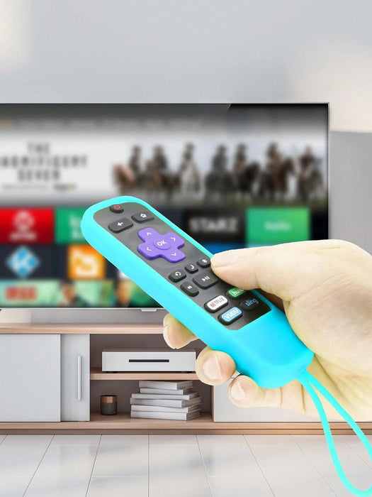 Pieza Funda de color al azar proteger su TV remoto con este a prueba de choques - Quierox - Tienda Online