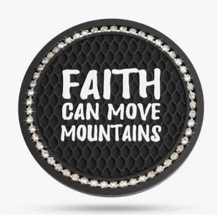 Pieza posavasos antideslizante para coche con decoración de diamantes - Quierox - Tienda Online