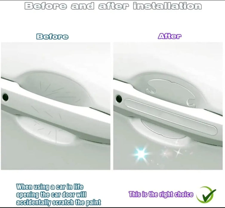 Protector antiarañazos para manija de puerta de coche Toyota, 8 Uds - Quierox - Tienda Online