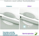 Protector antiarañazos para manija de puerta de coche Toyota, 8 Uds - Quierox - Tienda Online