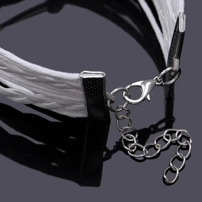 Pulsera De Cuero Encantadora De Múltiples Capas Con Corazón - Quierox - Tienda Online